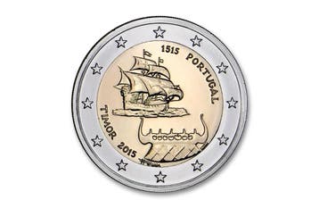 2 euro 500 jaar Portugees Timor 2015- Portugal, Verzenden