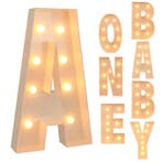 Grote LED Letter Lichtbox 91,5 cm Ballonvuldoos Feestdecorat, Verzenden, Nieuw