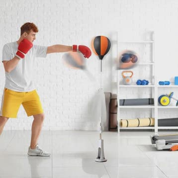 Verstelbare Bokszak Reactiebal - Ideaal voor Home Gym Traini, Verzenden, Nieuw