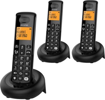 ALCATEL E260 S. Voice Trio – draadloze DECT-telefoon met ant, Verzenden, Zo goed als nieuw