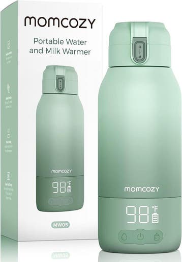 Momcozy Flessenwarmer Draadloos | Retourdeal 34% Korting, Ophalen of Verzenden, Zo goed als nieuw, Flessen- of potjesverwarmer