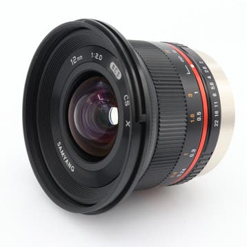 Samyang 12mm f/2 NCS CS Fuji X, Audio, Tv en Foto, Fotografie | Lenzen en Objectieven, Verzenden, Gebruikt