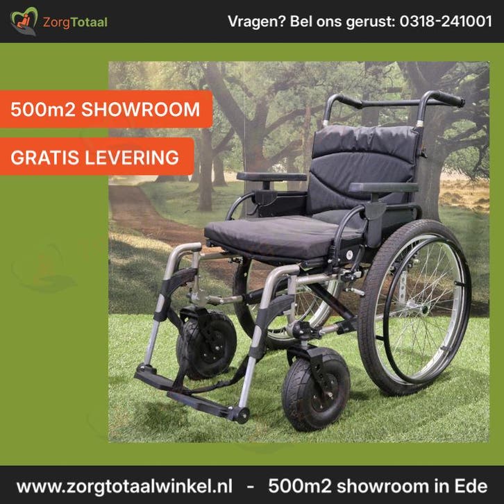 Rolstoel - V300 Big ben - extra grote wielen, Diversen, Rolstoelen, Handbewogen rolstoel, Gebruikt, Ophalen of Verzenden