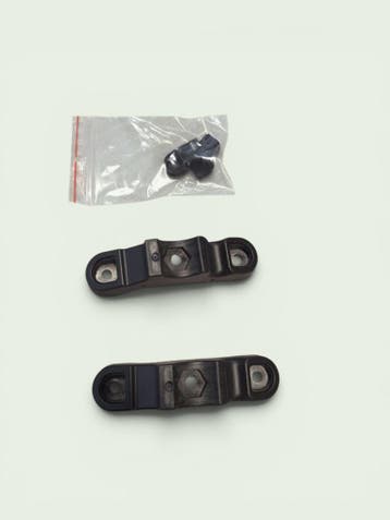 Rugrubbers Rohde & Grahl duoback zwart (Nieuw), Ophalen, Nieuw in verpakking