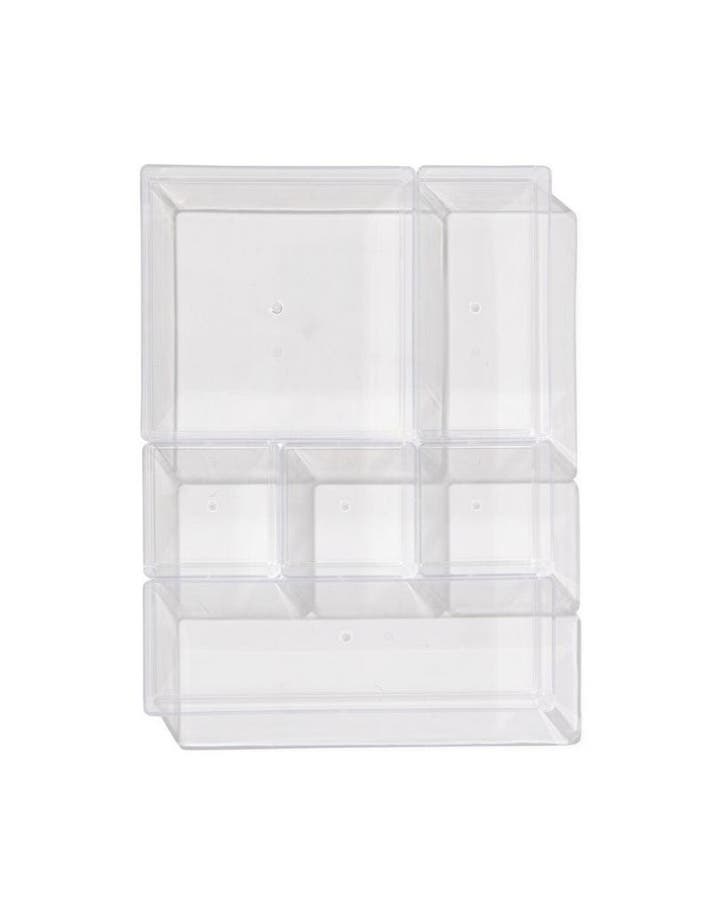 HEMA Lade organizer 30x22.5x5.5 6-delig, Huis en Inrichting, Badkamer | Badtextiel en Accessoires, Nieuw, Verzenden