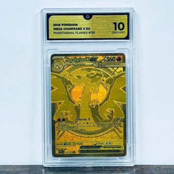 Pokémon Graded card - Mega Charizard X ex 130 - Pokemon - GG, Nieuw