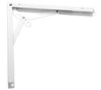 AMIG Plankdrager opvouwbaar 400x400 mm wit, Verzenden, Nieuw