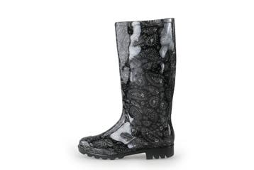 Xq Footwear Regenlaarzen in maat 39 Zwart, Xq Footwear, Verzenden, Zwart, Regenlaarzen