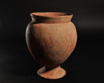 Ban Chiang Aardewerk Geschilderde vaas met TL-test - 33 cm