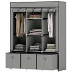 Stoffen Kledingkast met Lades – Opvouwbare Kast 162,5 cm, Verzenden, Nieuw
