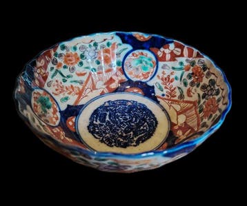 Kom - Keramiek - Antieke kom uit de Meiji-periode