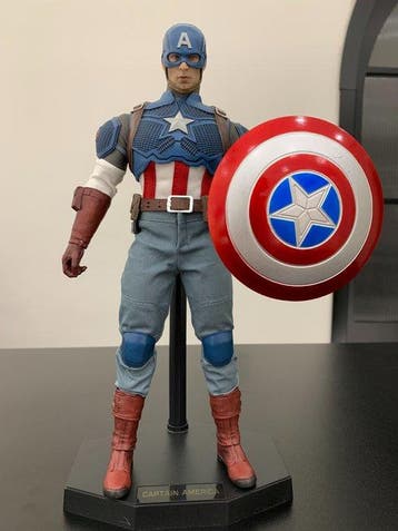 Team of Prototyping - Figuur - Captain America posable, Nieuw
