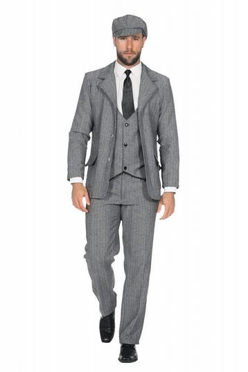Colbert Peaky Blinders Roaring 20s Grijs, Kleding | Heren, Carnavalskleding en Feestkleding, Ophalen of Verzenden, Nieuw