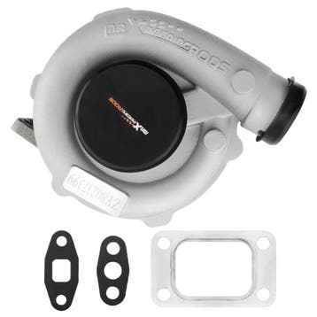 Universele turbo T3/T4 T04E met T3-flens 5-bouts uitlaatf..., Verzenden, Nieuw, Universele onderdelen
