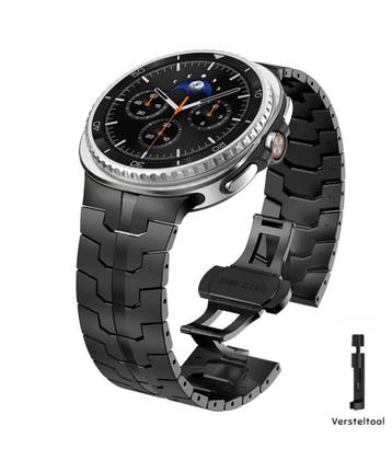 DrPhone Metalen Horlogeband – RVS – Compatibel met Samsung G, Sieraden, Tassen en Uiterlijk, Smartwatches, Verzenden, Nieuw