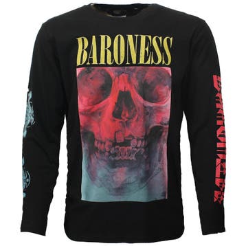 Baroness Skull Tour Longsleeve T-Shirt, Kleding | Heren, T-shirts, Verzenden, Nieuw