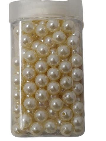 Rijgparels Pearls Ivory 12 mm 220 gr. 250 stuks, Ophalen of Verzenden, Nieuw