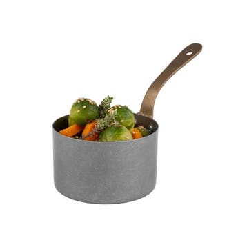 GGM Gastro | (6 stuks) Serveerkpan VINTARA - RVS - 0,30 |, Huis en Inrichting, Keuken | Potten en Pannen, Verzenden, Nieuw