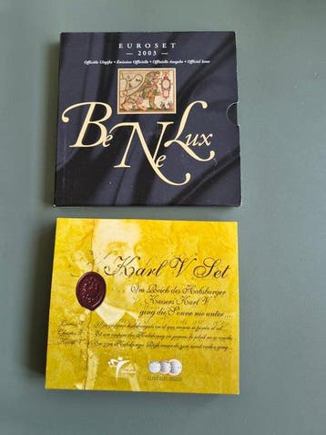 Benelux / Europe. Benelux set / Year Set (BU) 2003 ( 2 sets