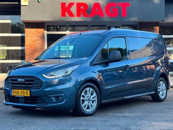 Ford Transit Connect 1.5 EcoBlue L2 AUTOMAAT/NAVI/CRUISE/APP, Automaat, Stof, Gebruikt, Blauw