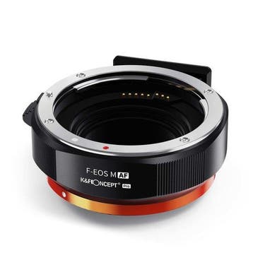 K&amp;F Adapter EOS M Camera naar Canon EF Lens, Ophalen of Verzenden, Nieuw