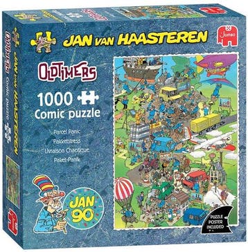 Jan van Haasteren oldtimer pakketstress 1000 stukjes, Verzenden, Nieuw