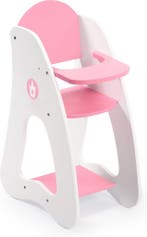 Bayer Design - Poppenstoel Princess World - Wit en Roze, Kinderen en Baby's, Speelgoed | Poppen, Ophalen of Verzenden, Zo goed als nieuw