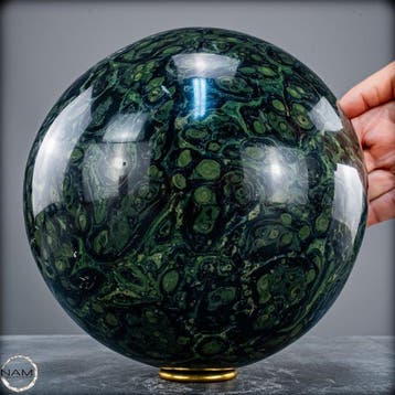 Eldarite – De mystieke Kambaba-jaspiskogel uit Madagaskar: