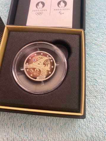Frankrijk. 2 Euro 2024 La Tour Eiffel Danse Proof (Zonder