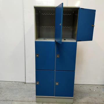 6-deurs Oostwoud lockerkast EXTRA DIEP - 195x80x70 cm, Huis en Inrichting, Kasten | Lockerkasten, Ophalen of Verzenden, Nieuw