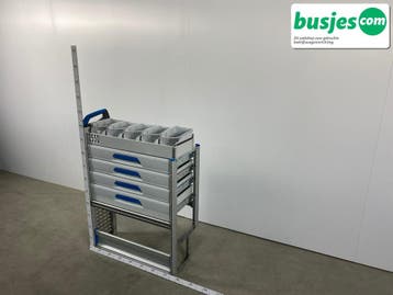 Sortimo staal alu gebruikte bedrijfswagen inrichting (nr 255, Ophalen of Verzenden