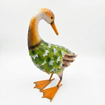 Duck - 37cm - Beeldje - Staal