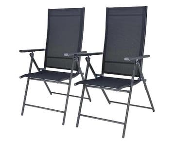 2-PACK Tuinstoelen Opvouwbaar, Verzenden, Nieuw