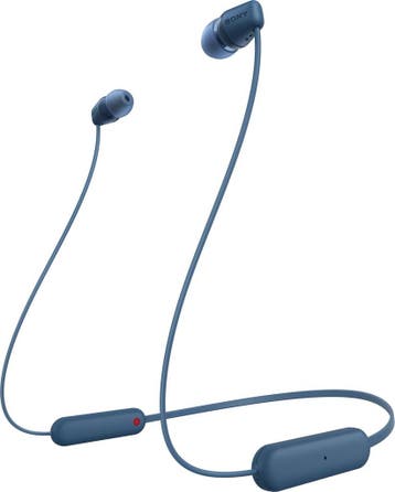 Sony WI-C100 - Draadloze oordopjes - Blauw, Verzenden, Nieuw