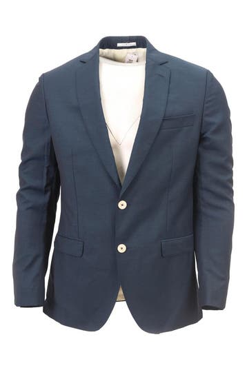 Dutch Dandies Blazer in maat 48 Blauw, Verzenden, Zo goed als nieuw, Blauw, Dutch Dandies