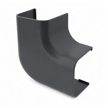 Canalit Platte bocht 125 x 75 mm antraciet, Ophalen of Verzenden, Nieuw