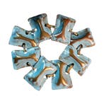 Vintage armband - gehamerd koper - Amsterdamse school stijl, Nieuw