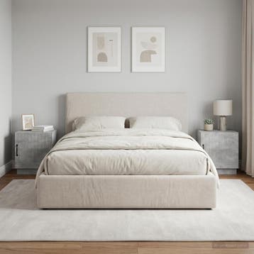 vidaXL Nachtkastje 2 st Concerte Grijs 43 x 34,5 x 47 cm, Minder dan 45 cm, Verzenden, Nieuw, Minder dan 55 cm