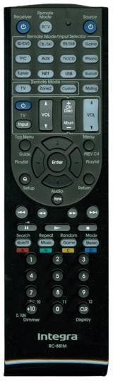 Originele Integra RC-881M afstandsbediening - DTR-30.6, Verzenden, Nieuw