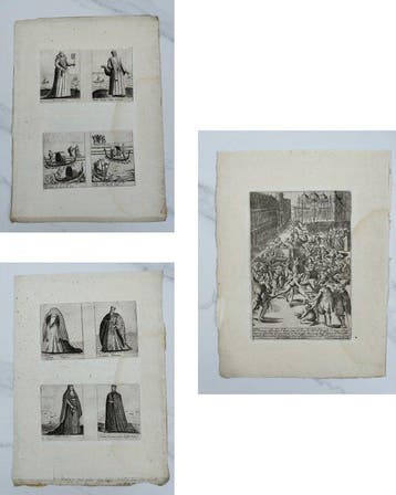 Giacomo Franco (1550-1620); bladen 2 en 3 naar Pietro