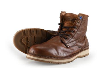 Travelin Veterboots in maat 43 Cognac, Overige kleuren, Verzenden, Boots, Zo goed als nieuw