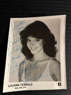 Playboy model Louann Fernald gesigneerde foto (Miss 1979), Ophalen of Verzenden, Zo goed als nieuw, Foto of Kaart, Gesigneerd