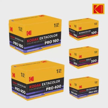 Kodak 35mm Kleurenfilm - 36 Opnames per Rol (ColorPlus 200,, Audio, Tv en Foto, Verzenden
