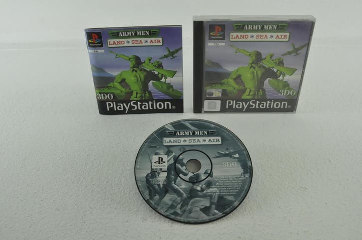 Army Men Land, Sea, Air Garantie & morgen in huis!, Spelcomputers en Games, Spelcomputers | Sony PlayStation 1, Zo goed als nieuw