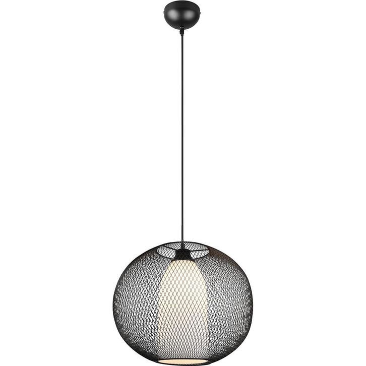 LED Hanglamp - Trion Filtran - E27 Fitting - 1-lichts - Rond, Huis en Inrichting, Lampen | Hanglampen, Nieuw, Metaal, Ophalen of Verzenden