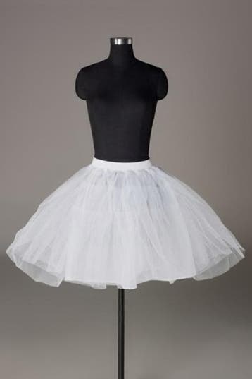 Witte Petticoat Tule Rok Tutu Rokje Onderrok Wit L XL XXL St, Ophalen of Verzenden, Nieuw, Carnaval