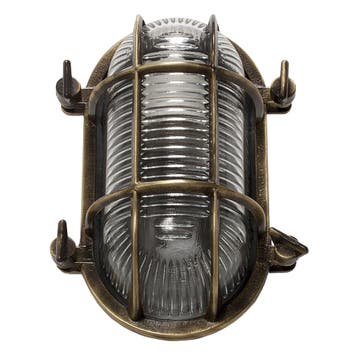 Ks Nautic III Scheepslamp Brons Buitenverlichting, Verzenden, Nieuw