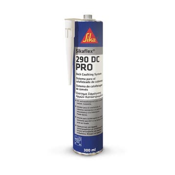 Sikaflex 290 DC Pro-Koker 310 ml Zwart, Ophalen of Verzenden, Nieuw