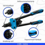 ToolLine | Blindklinkmoertang | M3, M4, M5, M6, M8, M10, Verzenden, Nieuw