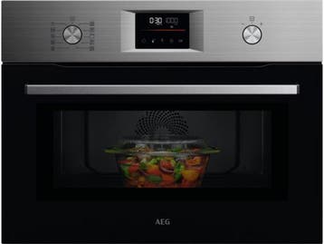 AEG OO5NK4W0M - CombiCook heteluchtoven met magnetron - 41L, Verzenden, Zo goed als nieuw